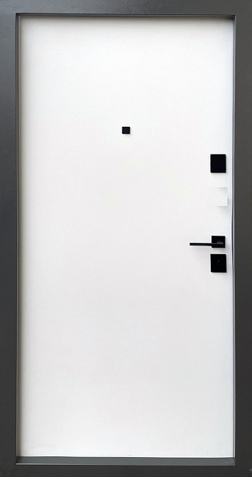 Входные двери Форт-М Трио Симетрия титан/шелл горизонт Киев - изображение 2