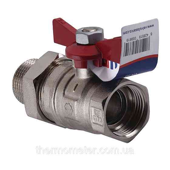 Кран кульовий ARCO 1″ SENA 154105 прямий з американкою (754105) Киев