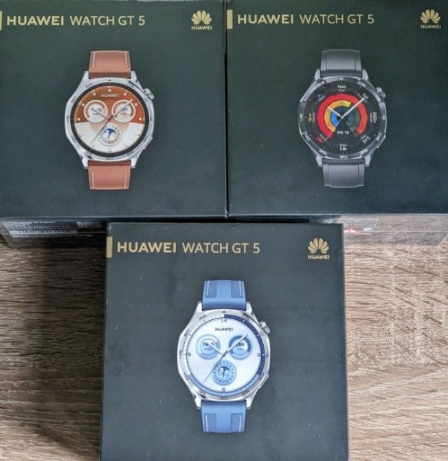 Смарт-годинник Huawei watch GT 5 Black/Blue 46 mm Global. Київ - фото 4