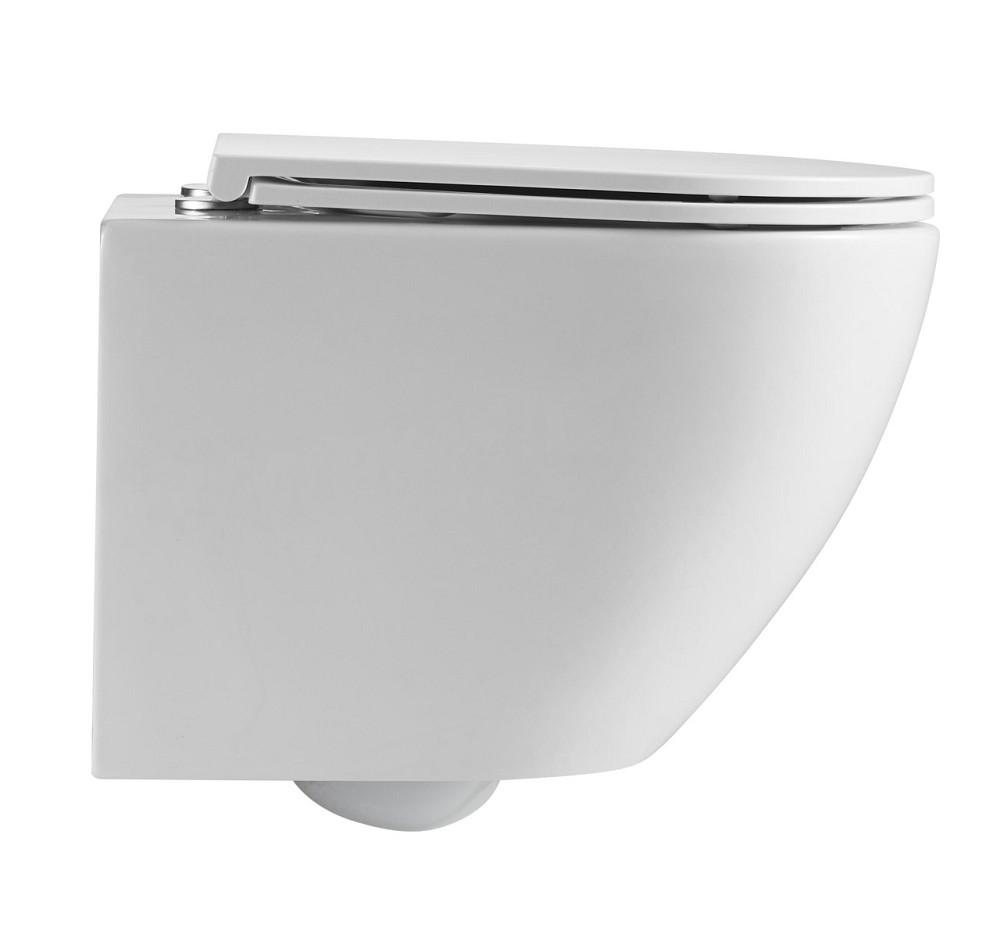 Унітаз підвісний Mixxus Premium Ellipse-0301-R 495x365x365mm, система змиву Rimless (MP6460) Київ - фото 2