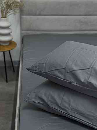 Ecotton Комплект наволочок Ecotton 50х70 см із сатину 2 шт (арт. 17-4402 Natural Grey) сірий Коломия