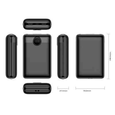 Батарея универсальная VEGER 20000mAh S20 22.5W PD/3/0 QC/3.0 black (6970453554198) Винница