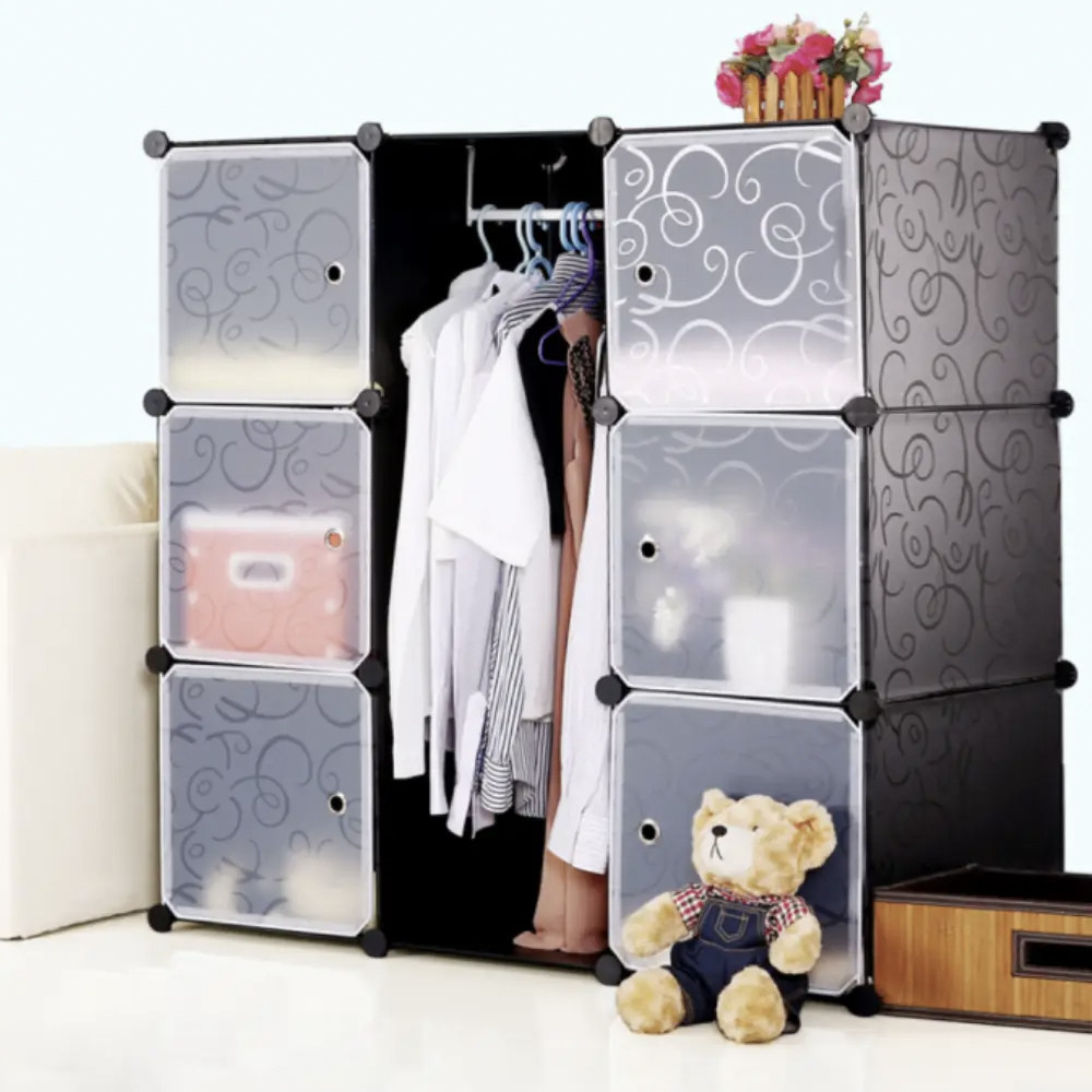 Пластикова шафа для одягу на 9 секцій,110х37х110 см,,-28-51 SBR Київ - фото 2