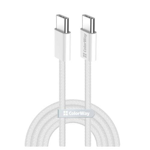 Кабель USB PD Type-C/Type-C ColorWay CW-CBPDCC061-GR 3,0A 60W 1м сірий Житомир