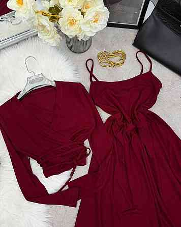 Женское вечернее романтичное платье трикотаж джерси Бордо Одесса