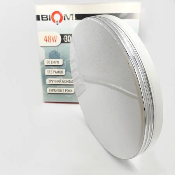 Світильник Biom BYS-02-48-5 5000K 48W квадратний декор Харків - фото 1