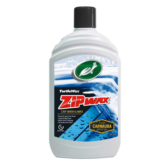 Автошампунь Turtle Wax Zip Wax с воском карнауба, 500 мл Ковель