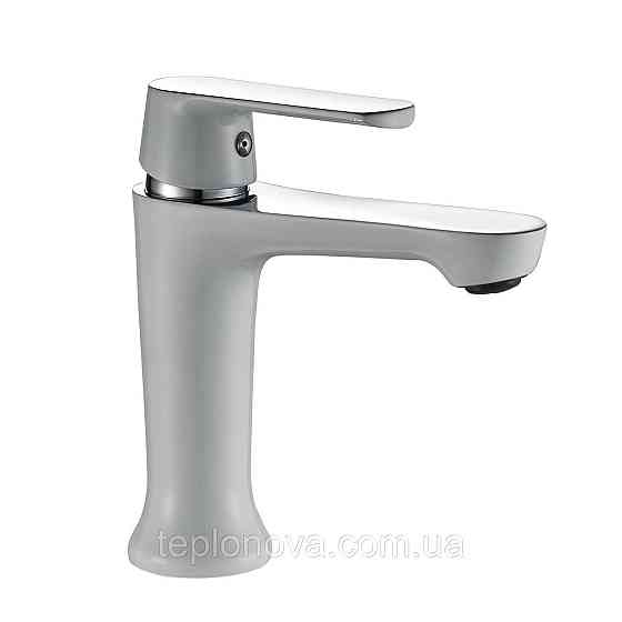 Змішувач для умивальника Globus Lux Laguna GLA-0401-7-WHITE Чернівці