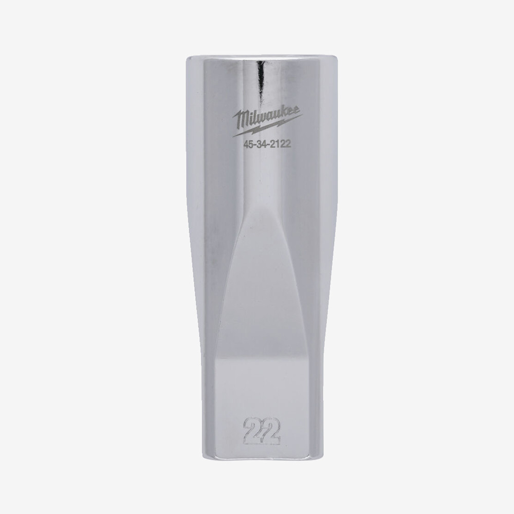 Головка хромированная метрическая удлиненная 1/2'' MILWAUKEE, 22мм Одеса - фото 1