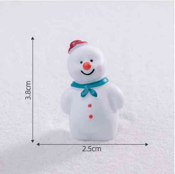 Новогодняя фигурка Снеговик для декора, флорариума, мини-сада, творчества, микроландшафта, песочного стола Одесса