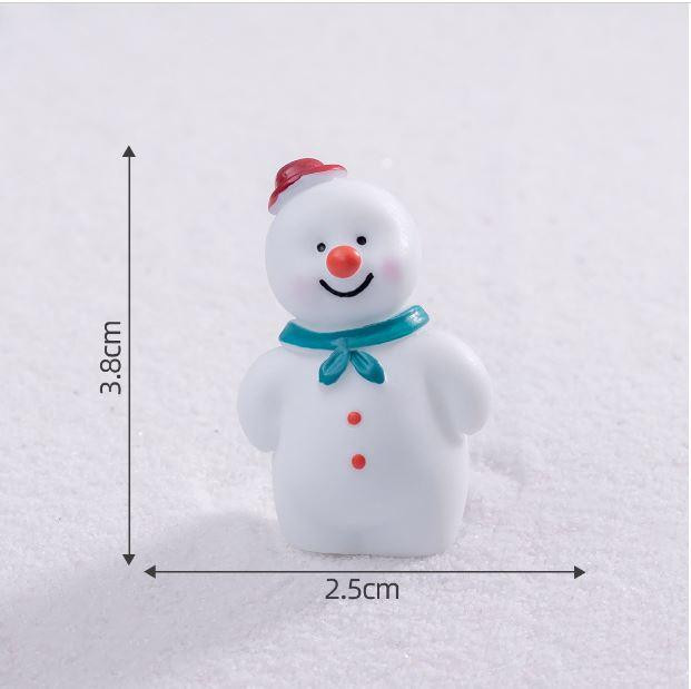 Новогодняя фигурка Снеговик для декора, флорариума, мини-сада, творчества, микроландшафта, песочного стола Одесса - изображение 6