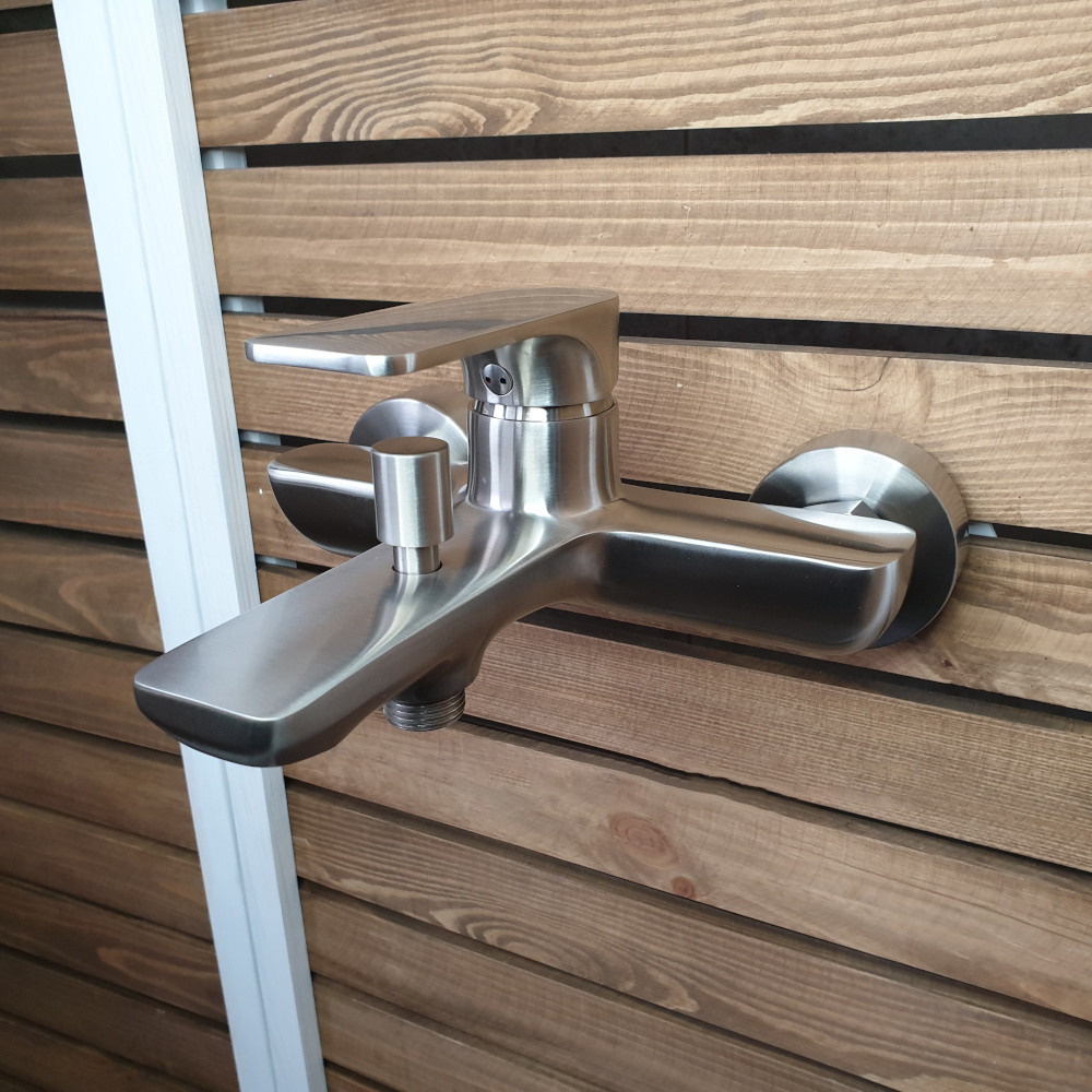 Змішувач для ванни Imprese BILINA 10225BN нікель Київ - фото 3