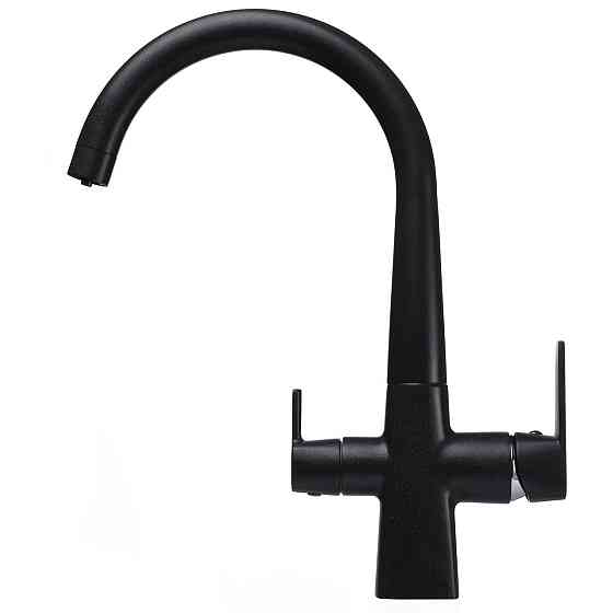 Смеситель для кухни под осмос Globus Lux LAZER GLLR-0999-1-ONIX Киев