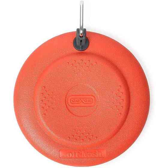 Міцна іграшка для собак фрисбі — літальна тарілка з карабіном Dexas Off-Leash Frisbee Flyer (Дексас Оф Ліш) Запоріжжя
