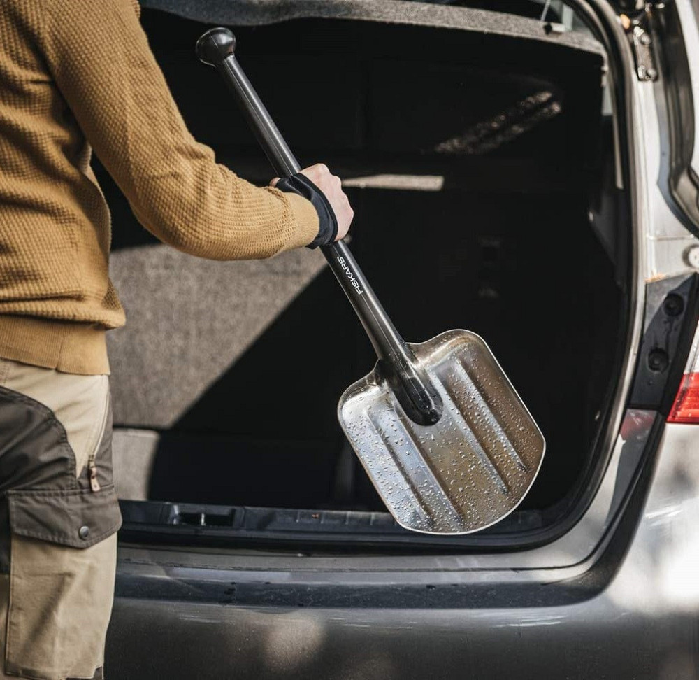 Універсальна Лопата для Автомобіля та Кемпінга (131520/1001574) Сталь зі сплаву алюмінію Нововолинськ - фото 5