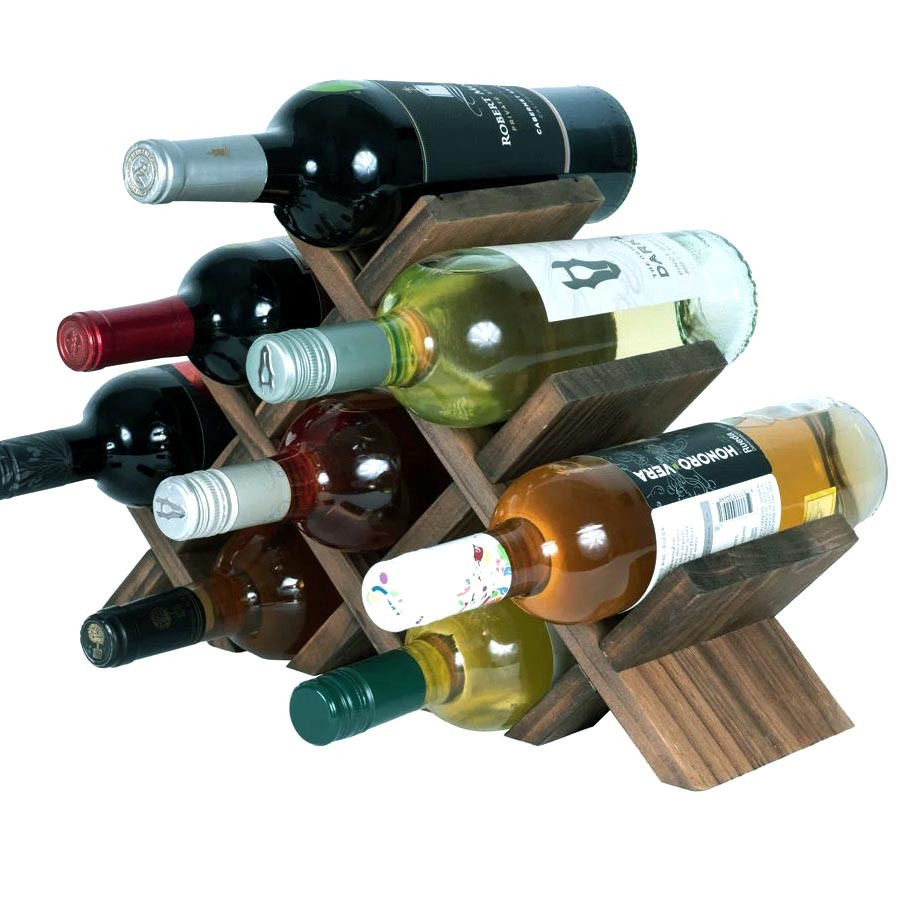 Настільна винна полиця "Кенонс" сепія Миколаїв - фото 1