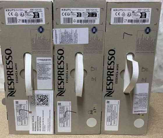 Капсульна кавоварка Еспресо: Krups Nespresso Essenza Mini XN1108 Black Харків