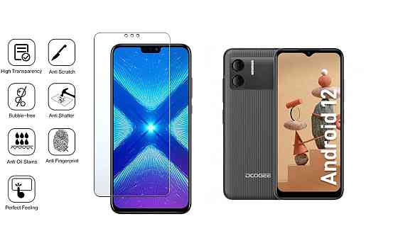 Защитное стекло NeoGlass для DOOGEE X98, X98 Pro – ультрапрозрачное и устойчивое Киев