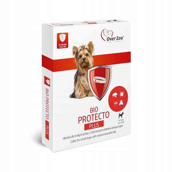 Репелентний нашийник Over Zoo Bio Protecto Collar For Small Dogs від бліх для собак дрібних порід - 35 см Київ
