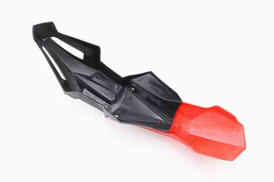 пластик - крило переднє 125-140cc, ЧОРНИЙ-ПОМАРАНЧЕВИЙ Київ