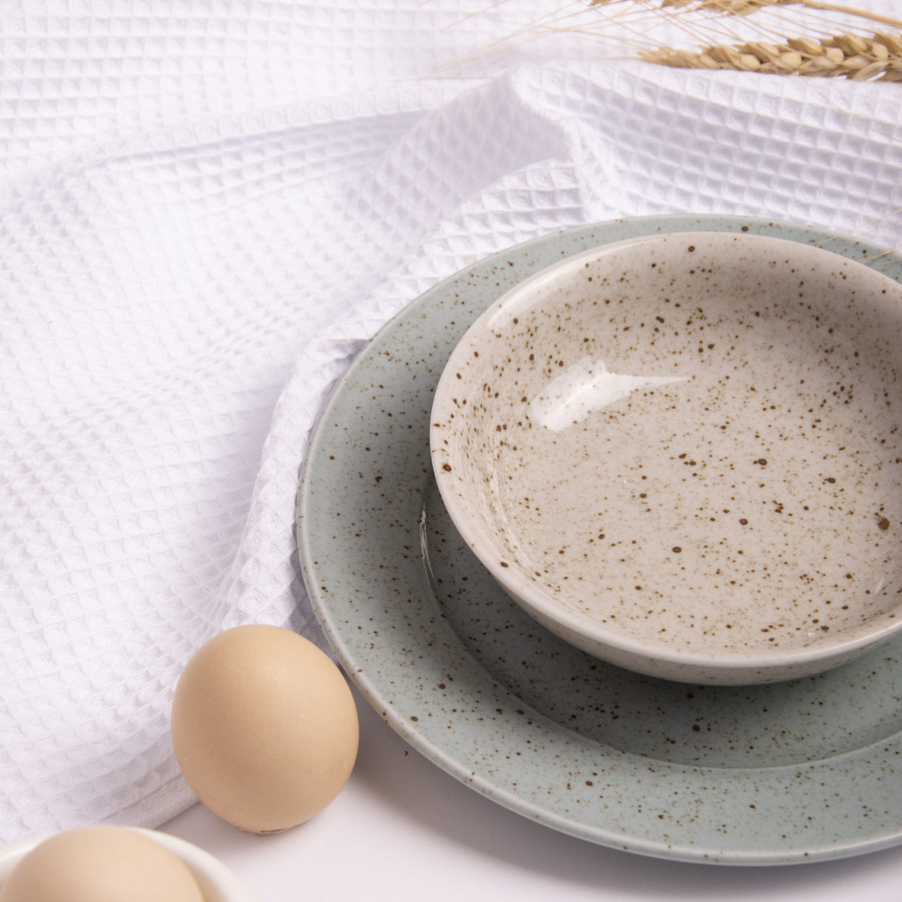 Вафельний рушник Ideal Textile 40х60 см білий 220 г/м2 (56860837) Чернівці - фото 7