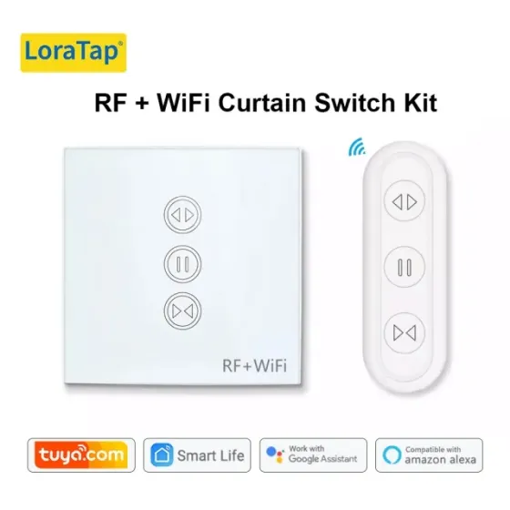 Розумний сенсорний перемикач штор/ролетів LoraTap SC411WSC-EU Луцьк