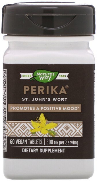 Екстракт звіробою Nature's Way St. John's 300 мг 60 таблеток Київ - фото 1