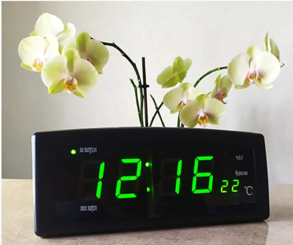 Годинник з дисплеєм CAIXING CX-818, зелений Одеса - фото 1