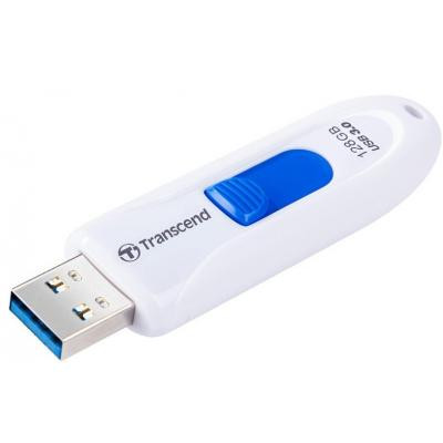 USB флеш накопитель Transcend 128GB JetFlash 790 White USB 3.0 (TS128GJF790W) Винница - изображение 4