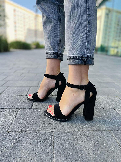 Nivelle Босоніжки жіночі NIVELLE 1894/9510-9544 чорні (літо, замша натуральна) (3708) 35-39 Коломия - фото 10