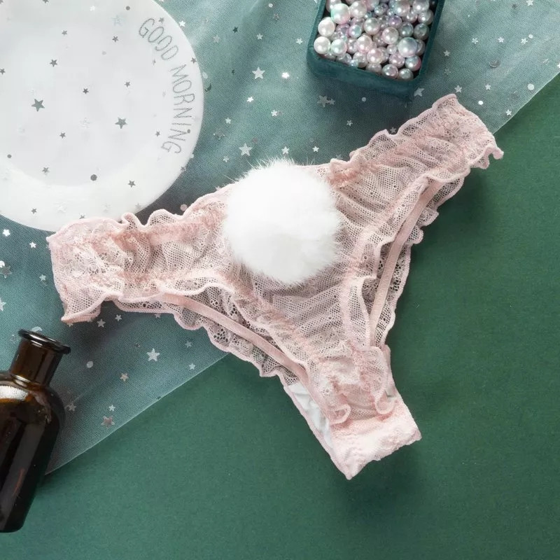 Трусики з хвостиком рожеві - розмір 42-46, хвостик знімається Київ - фото 2