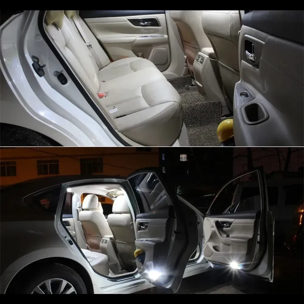 Светодиодные лампы T10 W5W для авто 2 шт, белые Киев - изображение 4