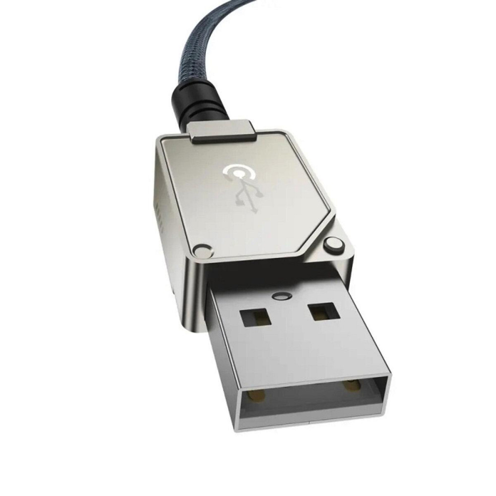 Кабель Type C - Lightning Baseus Unbreakable Series Fast Charging Data Cable USB to iP 2.4A 2m Stellar White P10355802221-01 Одеса - фото 7
