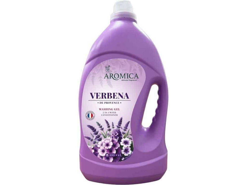 Засiб рiдкий для прання 4л Білих та Кольорових речей Verbena de Provence ТМ AROMICA Київ - фото 1