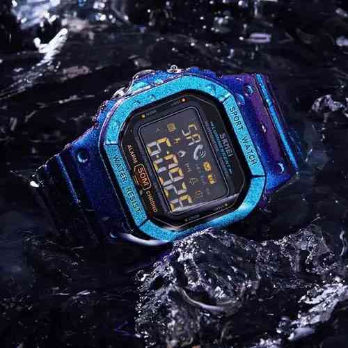 Спортивні годинники чоловічі водонепроникні SKMEI 1629GTPL, Годинники спортивні скмей VL-25 Івано-Франківськ