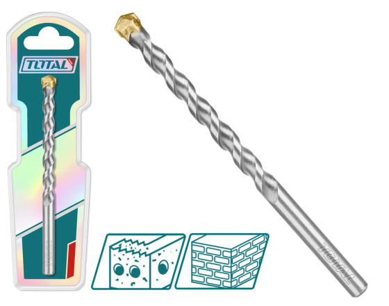 Свердло по бетону TOTAL TAC260812 8x120мм (7090224) Київ