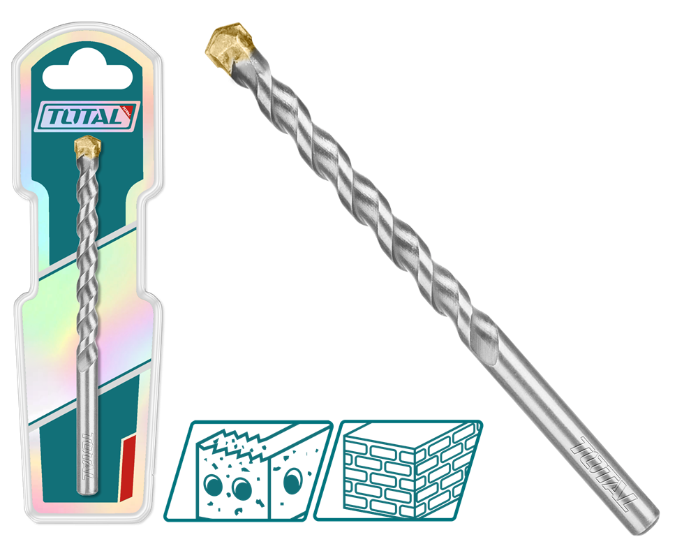 Свердло по бетону TOTAL TAC260812 8x120мм (7090224) Киев - изображение 1