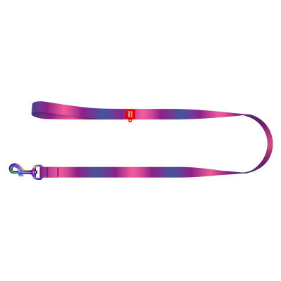 Повідок для собак WAUDOG Nylon Recycled градієнт S фіолетовий (46629) Вінниця - фото 2