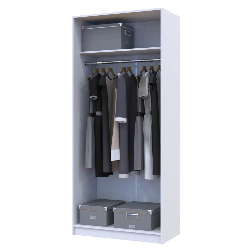 Полиця для одягу Doros Promo Білий 3шт. 86.7х35х1.6 (DRS-011562) Львів - фото 3