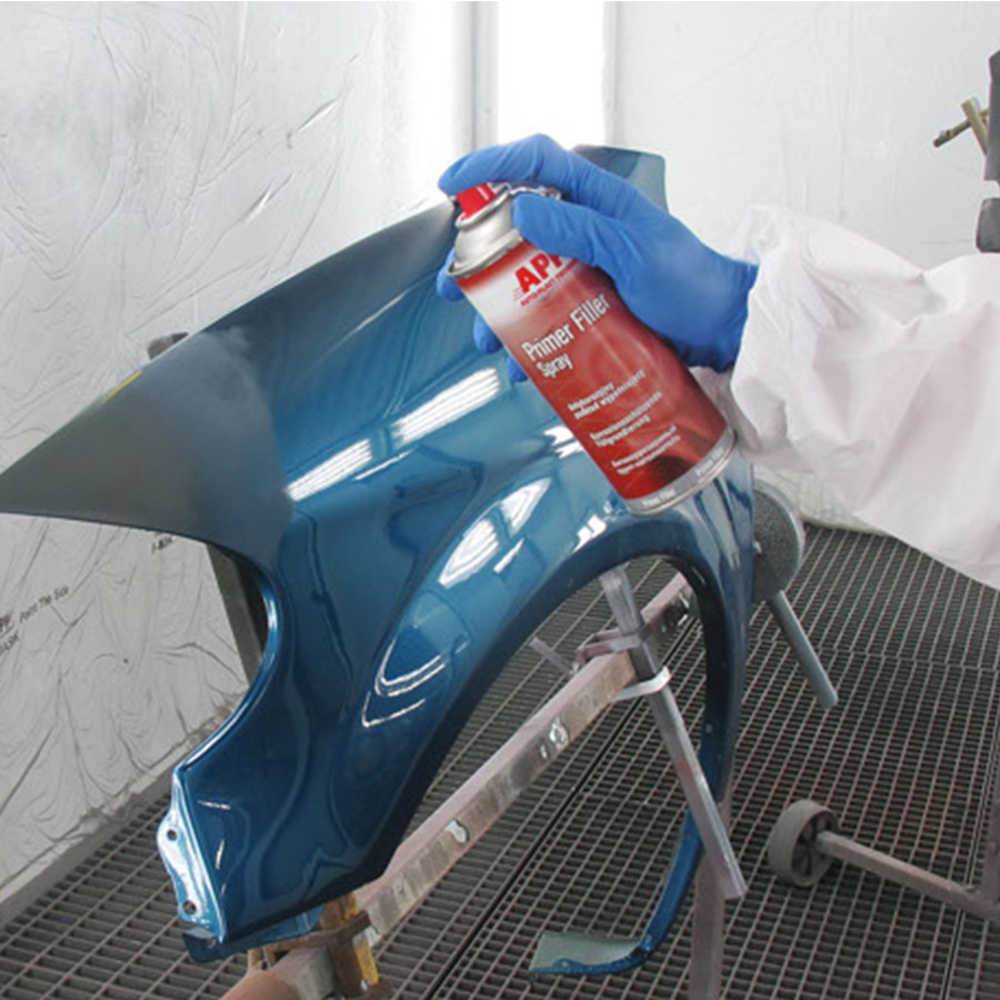 Грунт антикорозійний аерозольний "Primer Filler Spray" світло сірий 400мл APP, 020721 Вінниця - фото 2