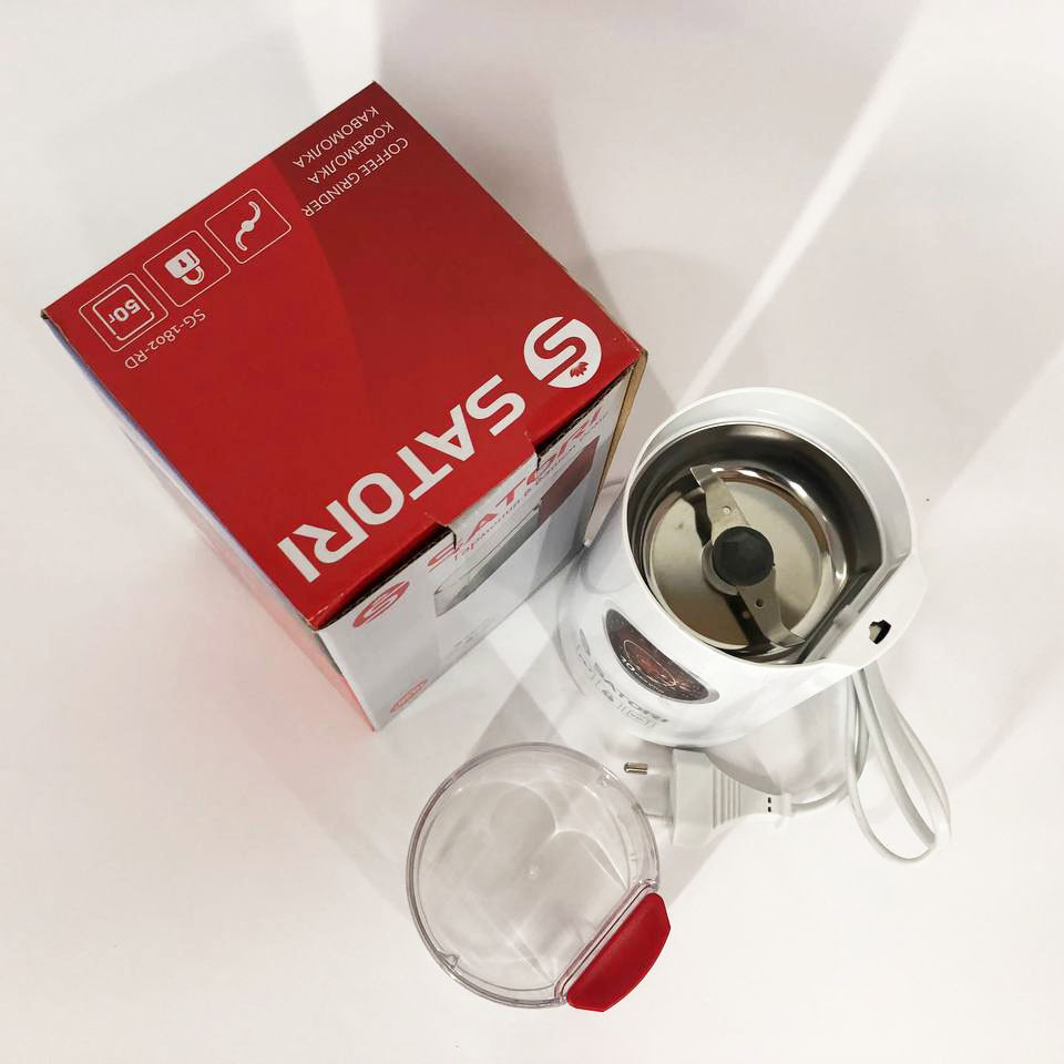 Універсальна електро кавомолка SATORI, Кавомолка з функцією подрібнення зерен для лате IS-89 Львів - фото 2