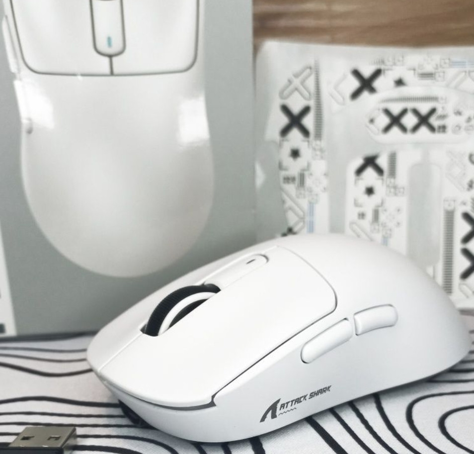 Ігрова Ведмедик Attack Shark X3 із сенсором PAW3395 Київ - фото 3