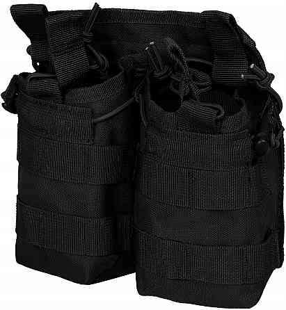 Тактический двойной Подсумок под магазины АК/М4/М16 с системой Molle Mil-Tec от Sturm (13497002) Bla Нововолынск