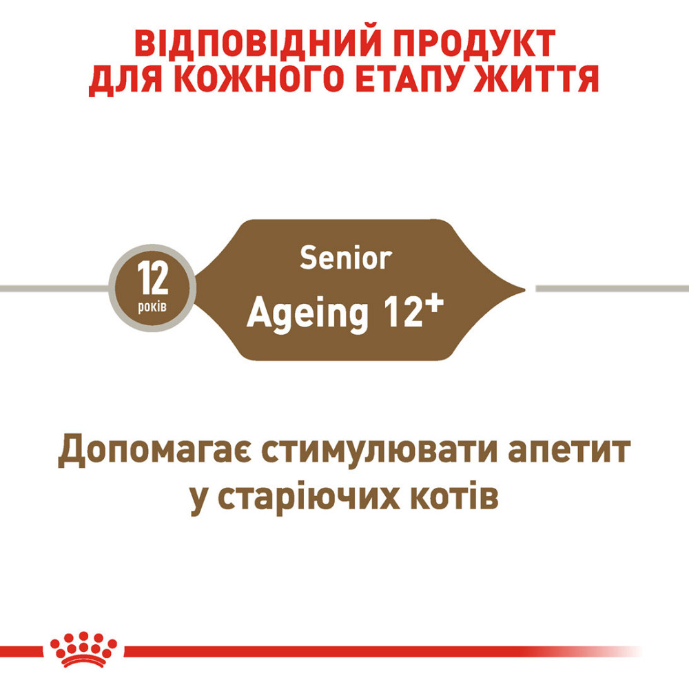 Вологий корм для літніх котів ROYAL CANIN AGEING 12+(від 12 років) 0.085 кг Київ - фото 2