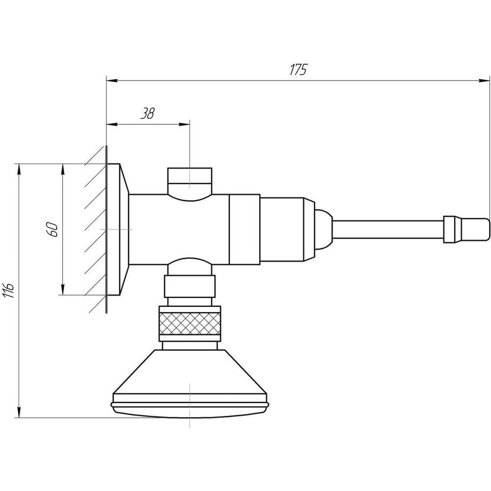 Кран-дозатор для летнего душа TREMOLADA ТREMO-489 (000008068) Киев - изображение 2