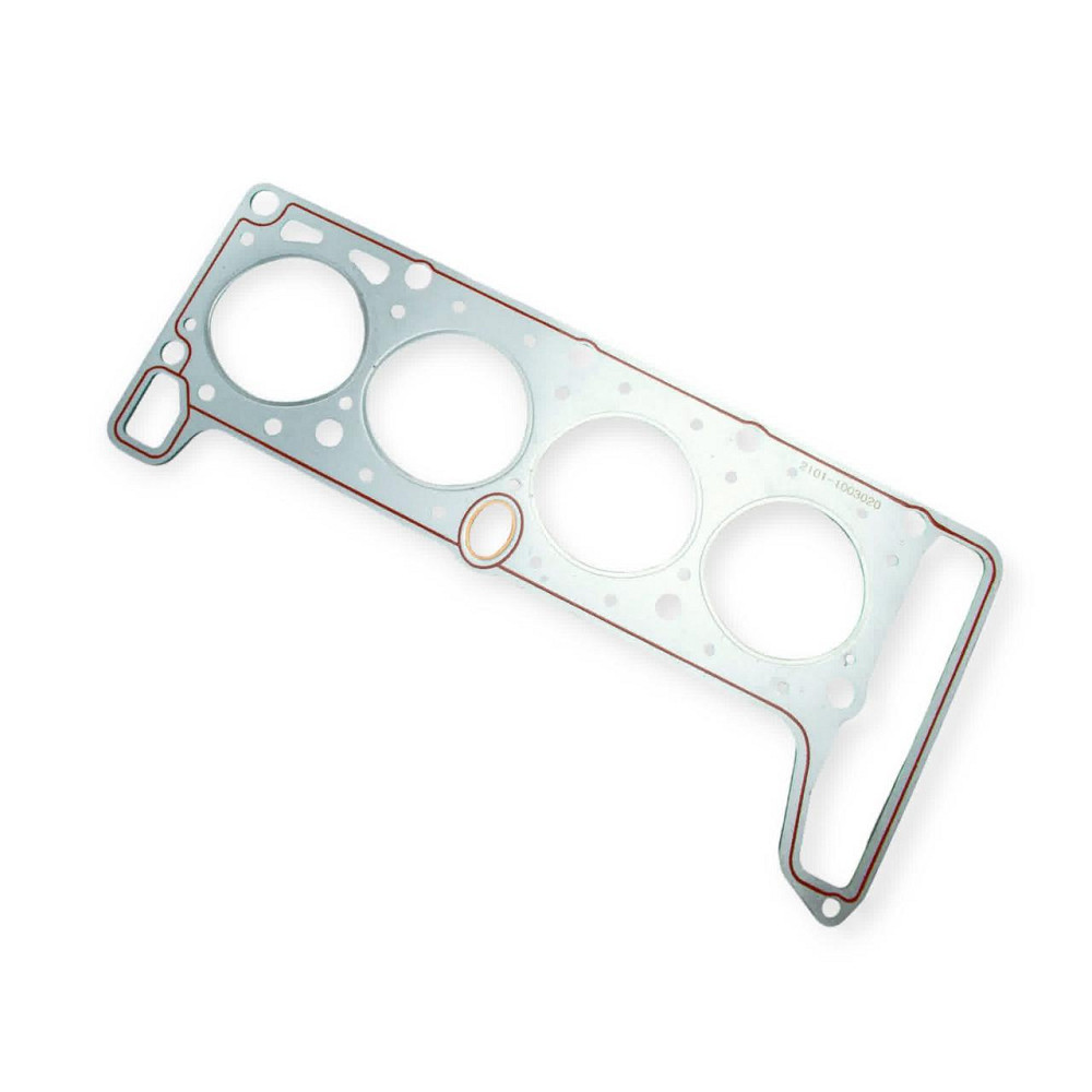 Прокладка 2101, 2102, 2103, 2104, 2105, 2106, 2107 (d-76,0) з герметиком метал ГБЦ Мукачево - фото 1