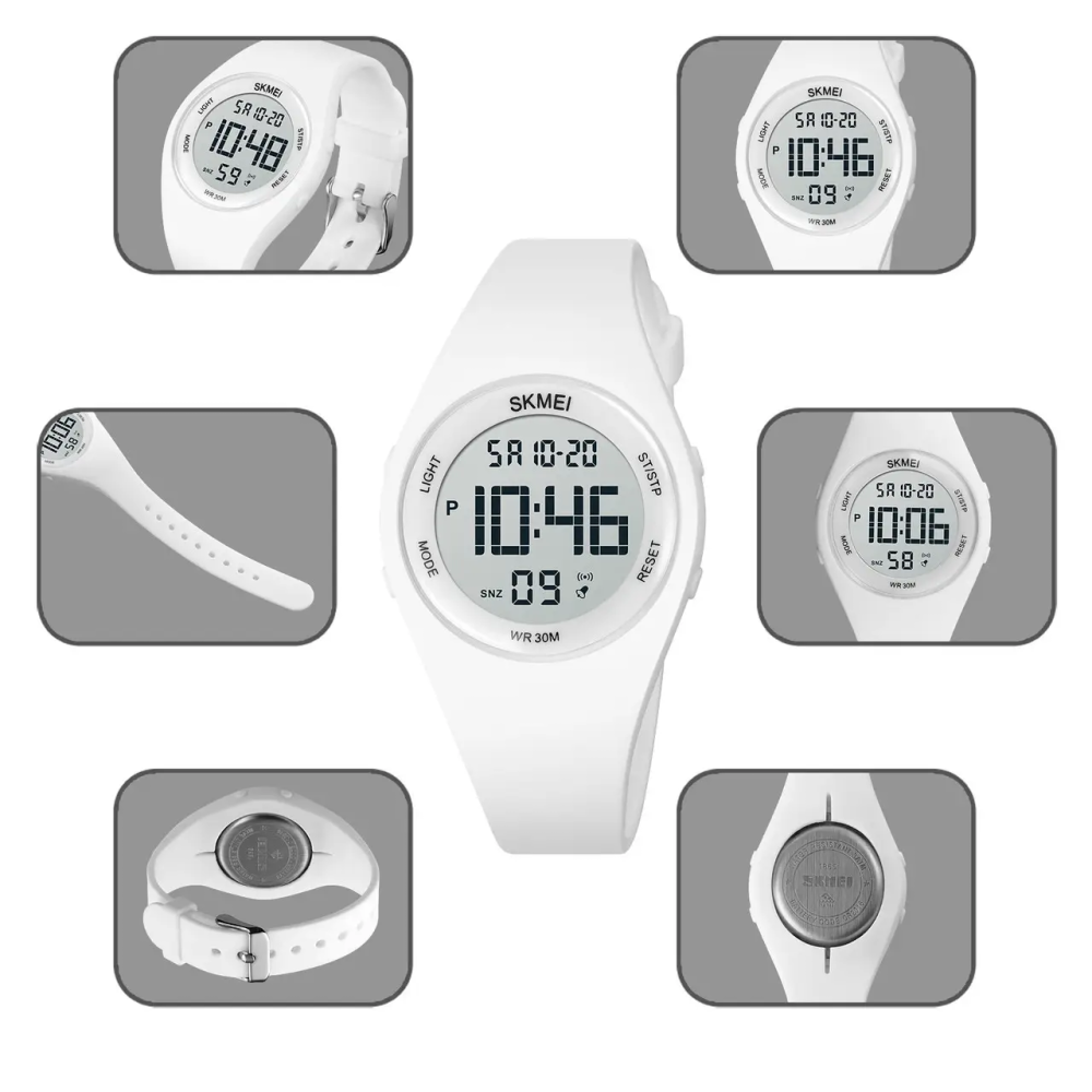 Годинник дитячий наручний Skmei 1865 kids астронавт (Білий) Вінниця - фото 7