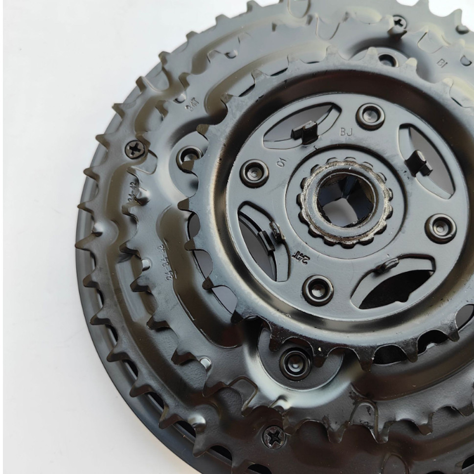 Велосипедный шатун Prowheel YP-006 28 / 38 / 48 Бровары - изображение 7