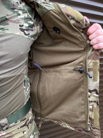 Тактичний комплект куртка парку Tactical Series та штани Yevhev G3 (Мультикам) XXL Вінниця
