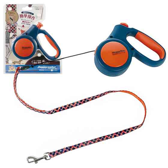 DoggyMan Retractable Lead Trad Style S ДОГГІМЕН ДОГГІ ВОЛКЕР повідець рулетка для собак до 10кг, трос 5м Київ